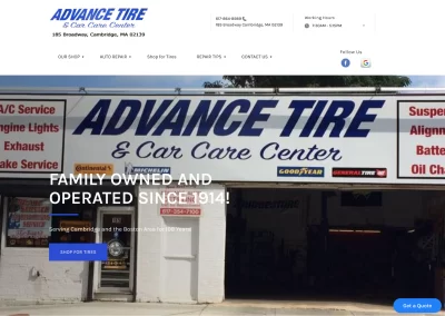 Design 14.1 – Advance Tire