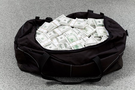 bag full of money