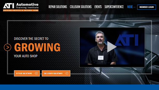 ATI home page