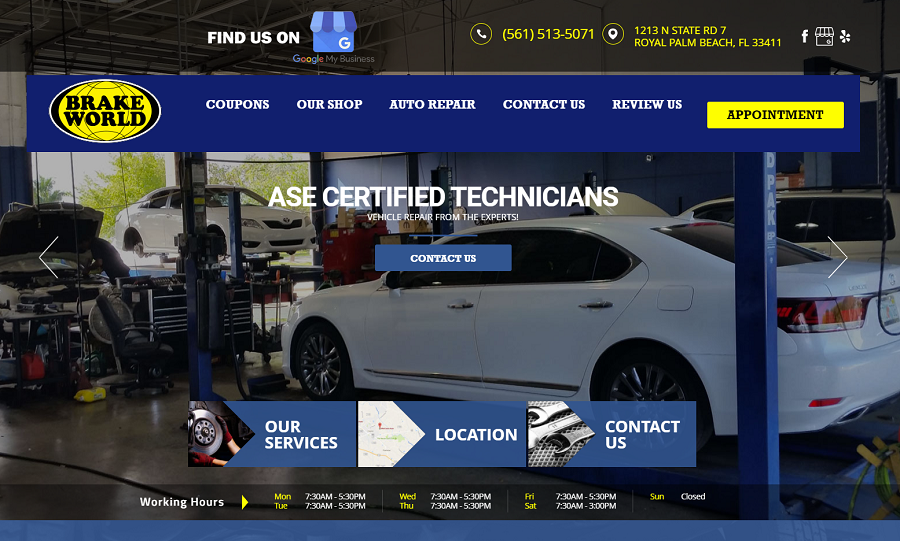 Brake Repair sites Repair Shop sites