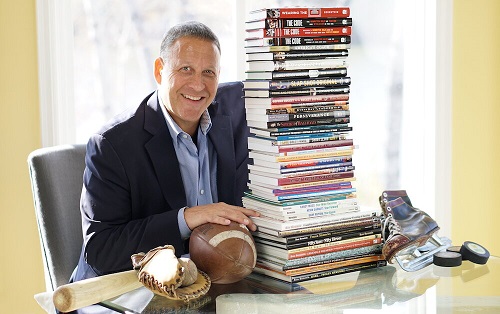 Ross Bernstein with books