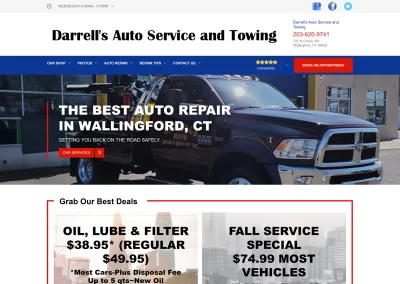 Design 13.2 – Darrell’s Auto Service and Towing