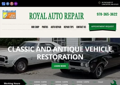 Design 9.1 – Royal Auto Repair
