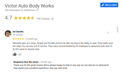 Should I Respond to My Auto Repair Shop Google Reviews?