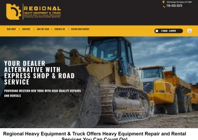 Design 12.1 – Regional Heavy Equipment & Truck